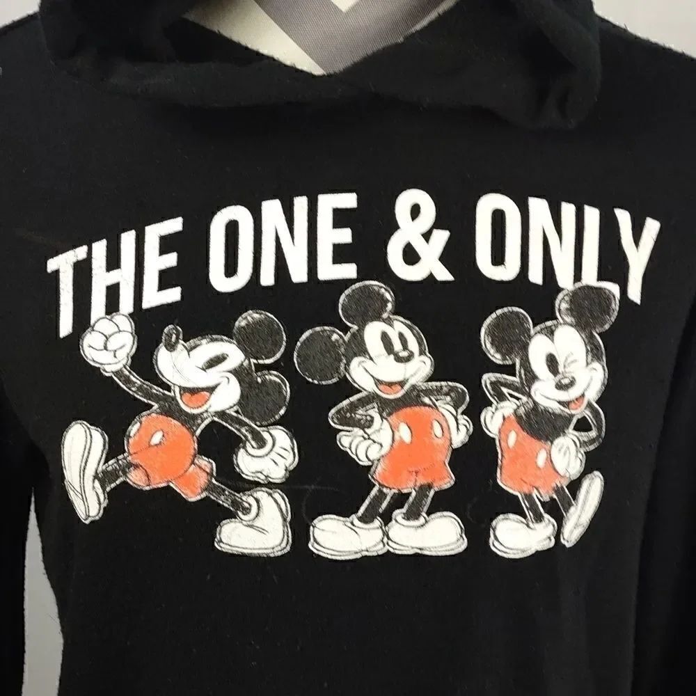 Vintage Disney Mickey Mouse Black Hoodie - Picture 2 of 8